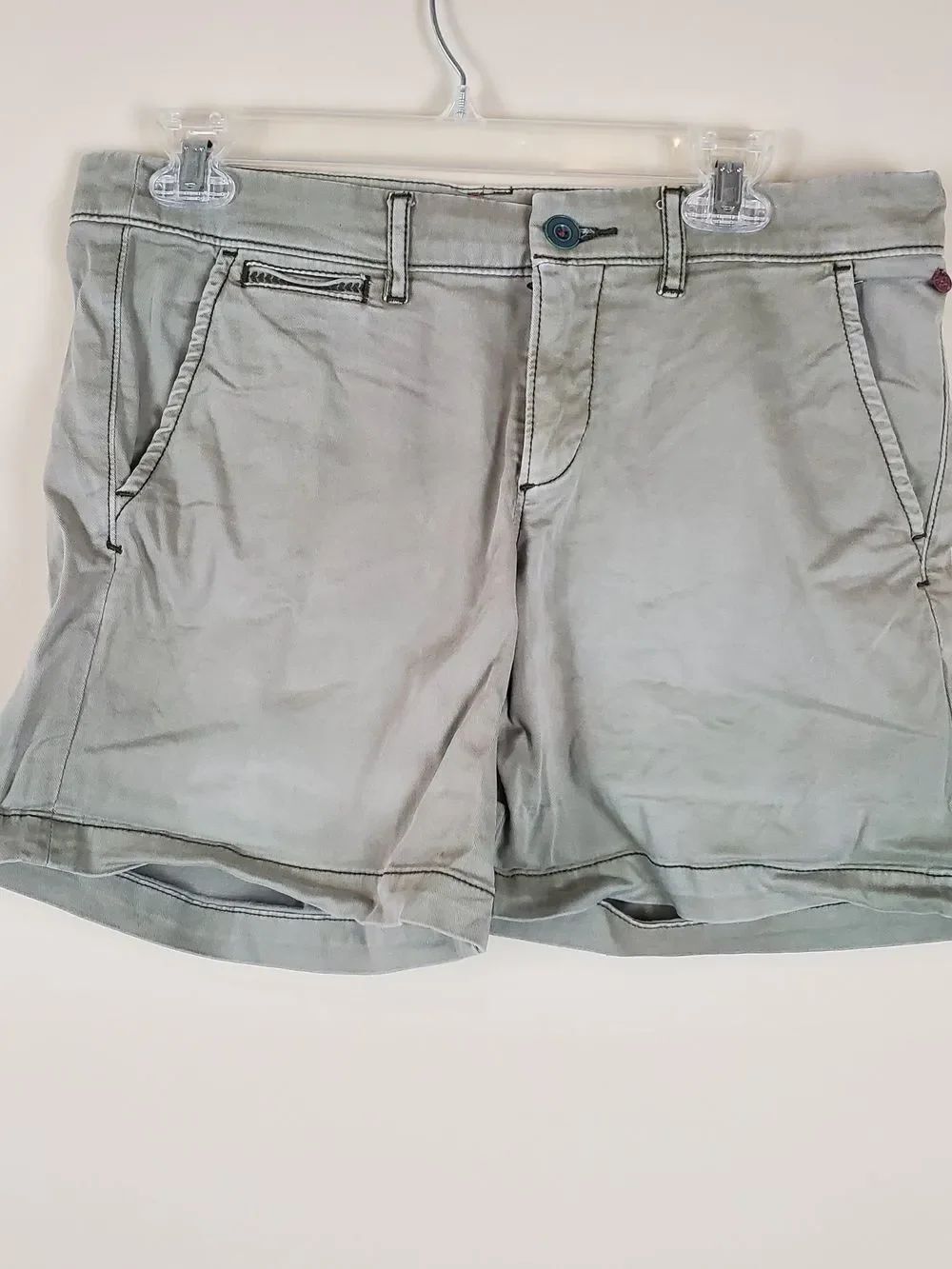 Pilcro and the Letterpress Gray Hypen Shorts Size 28